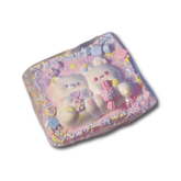 (Hand-Painted) Cute Bear and Bunny Squishy(15-20 days to make)
